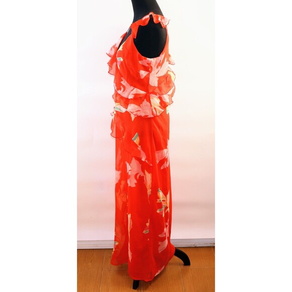 Future Collective with Jenee Naylor Women's Ruffle Maxi Dress S - Picture 3 of 4